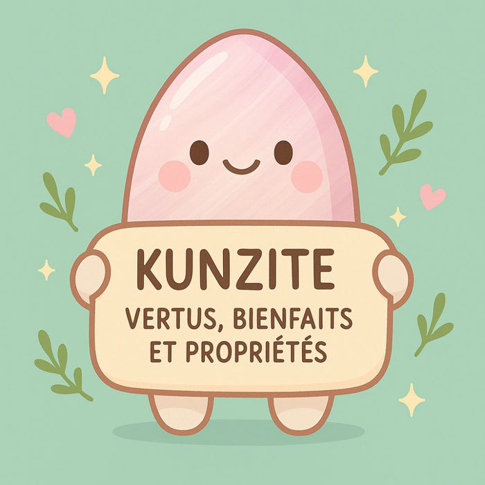 Kunzite - Vertus, Bienfaits et Propriétés