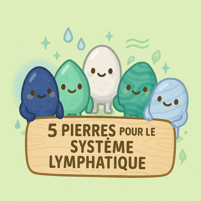 5 Pierres pour le Système Lymphatique