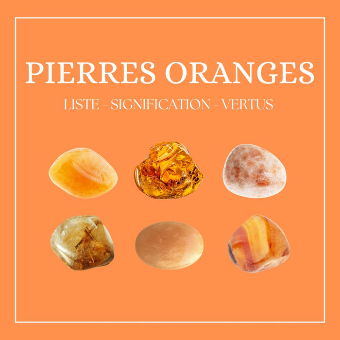 Pierres Oranges - Liste et Signification