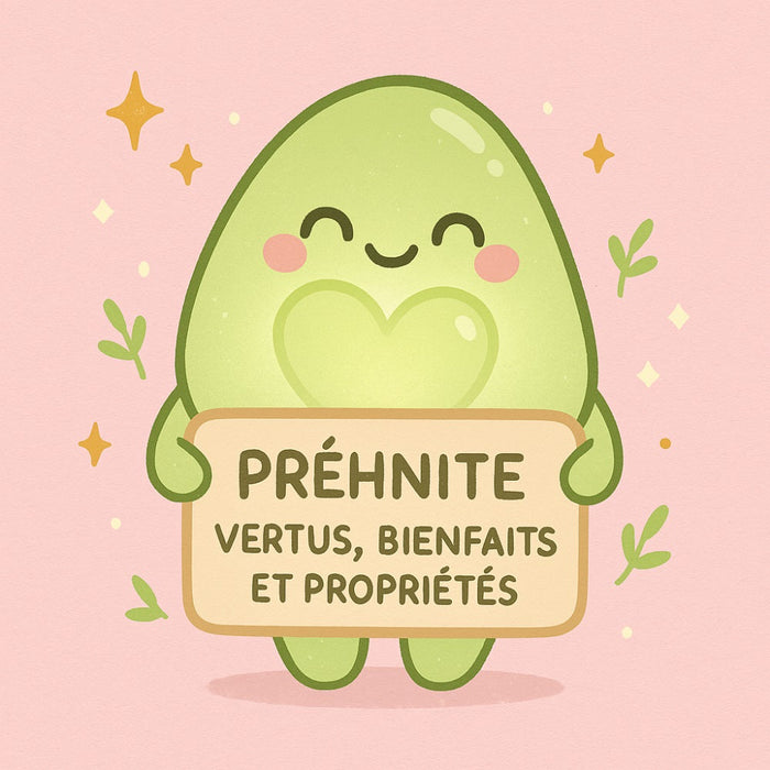 Préhnite - Vertus, Bienfaits et Propriétés