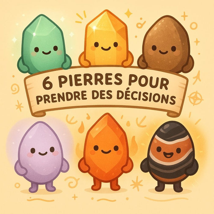 6 Pierres pour Prendre des Décisions