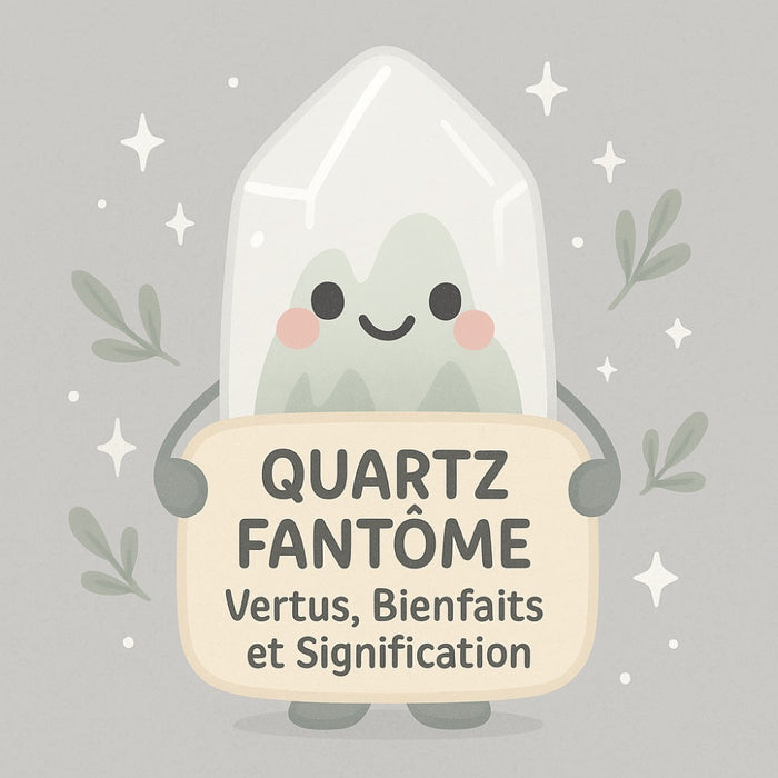 Quartz Fantôme - Vertus, Bienfaits et Signification