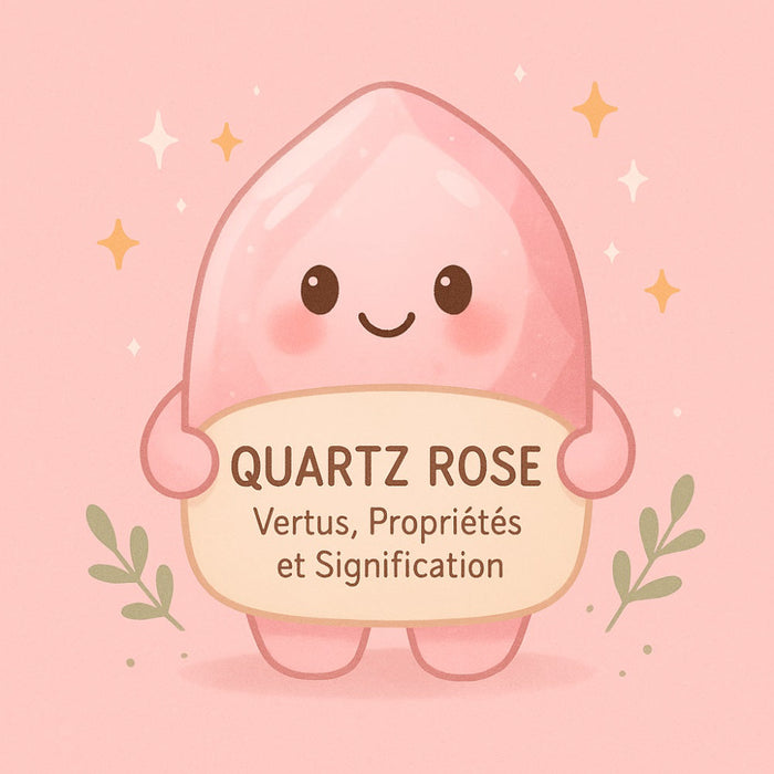 Quartz Rose - Vertus, Propriétés et Signification
