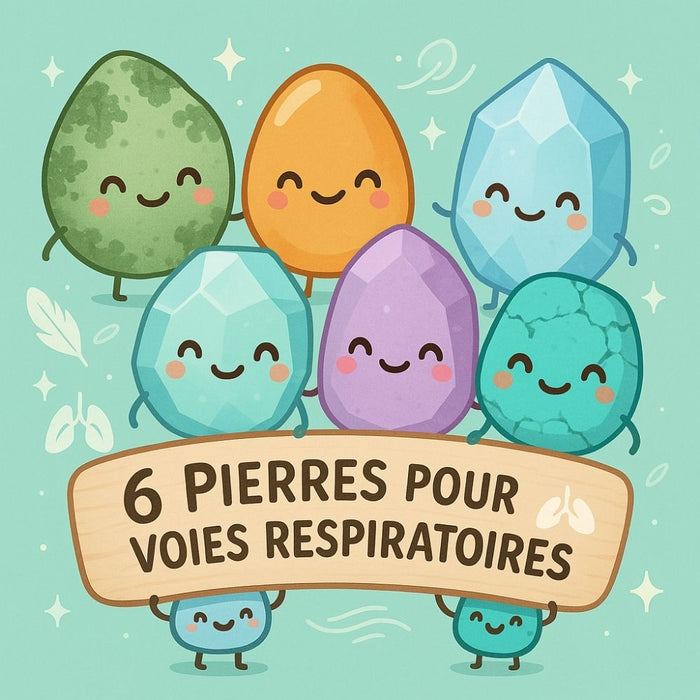 6 Pierres pour les Voies Respiratoires