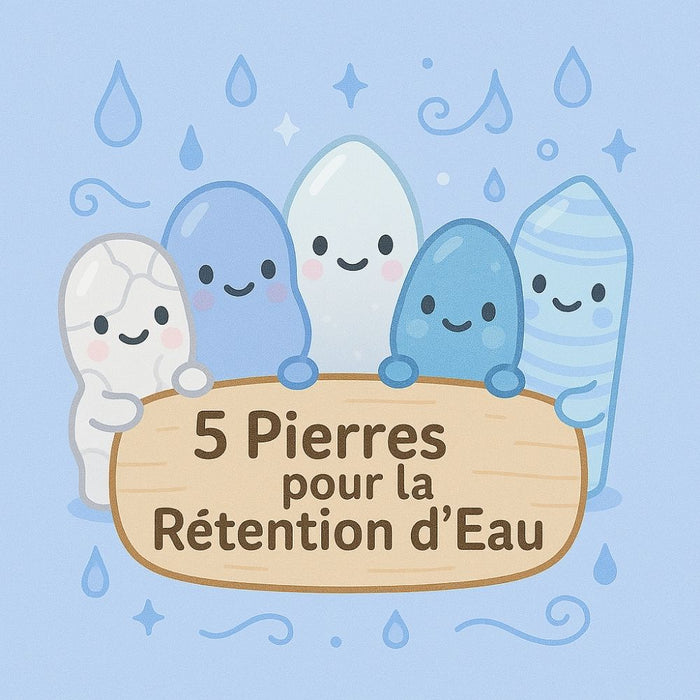 5 Pierres pour la Rétention d'Eau