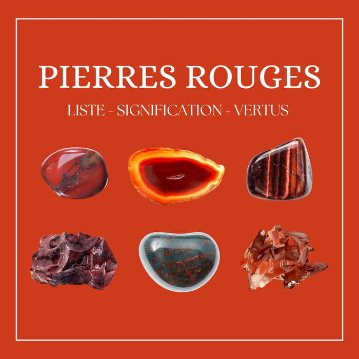 Pierres Rouges - Liste et Signification
