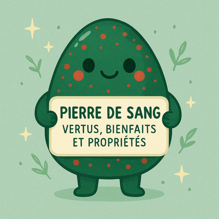 Pierre de Sang - Vertus, Bienfaits et Propriétés
