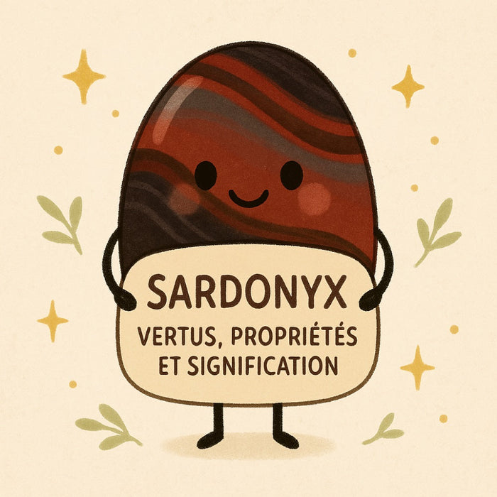 Sardonyx - Vertus, Propriétés et Signification