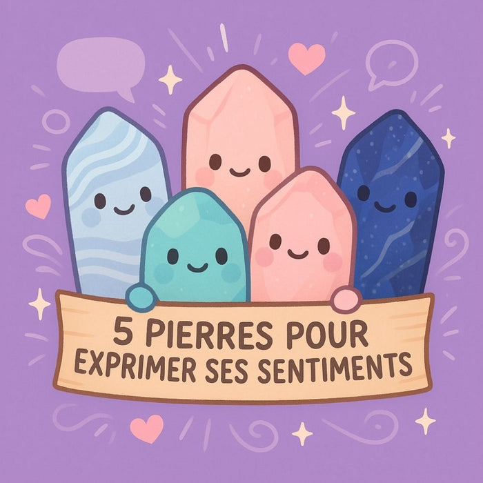 5 Pierres pour Exprimer ses Sentiments