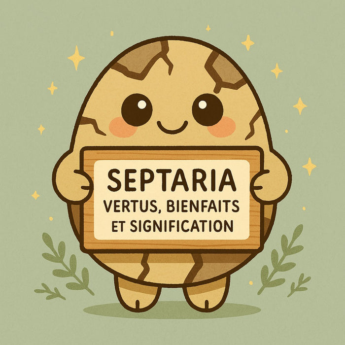 Septaria - Vertus, Bienfaits et Signification