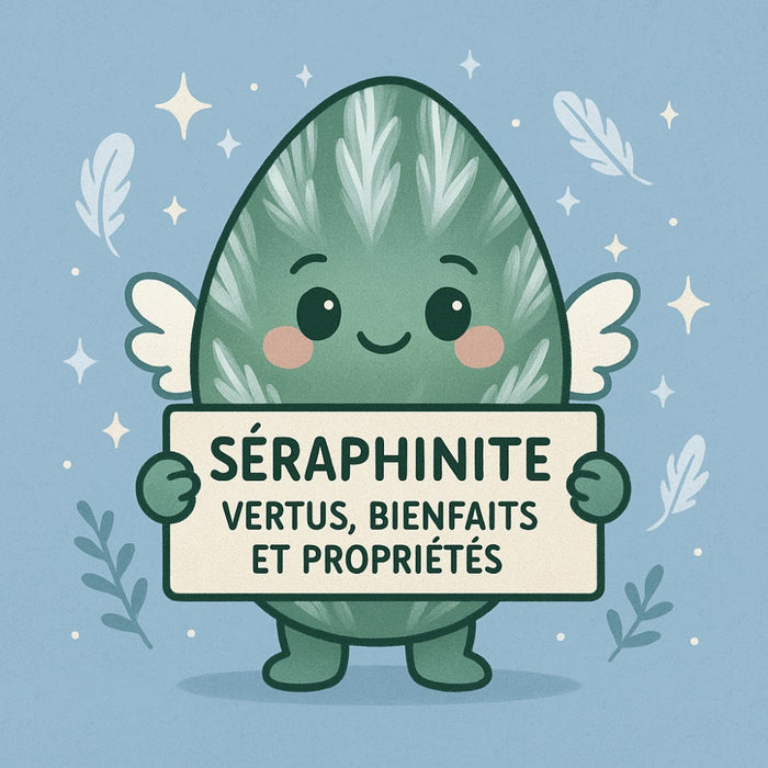 Séraphinite - Vertus, Bienfaits et Propriétés