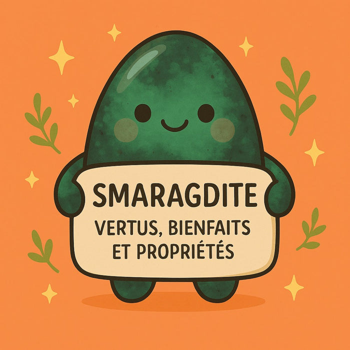 Smaragdite - Vertus, Bienfaits et Propriétés