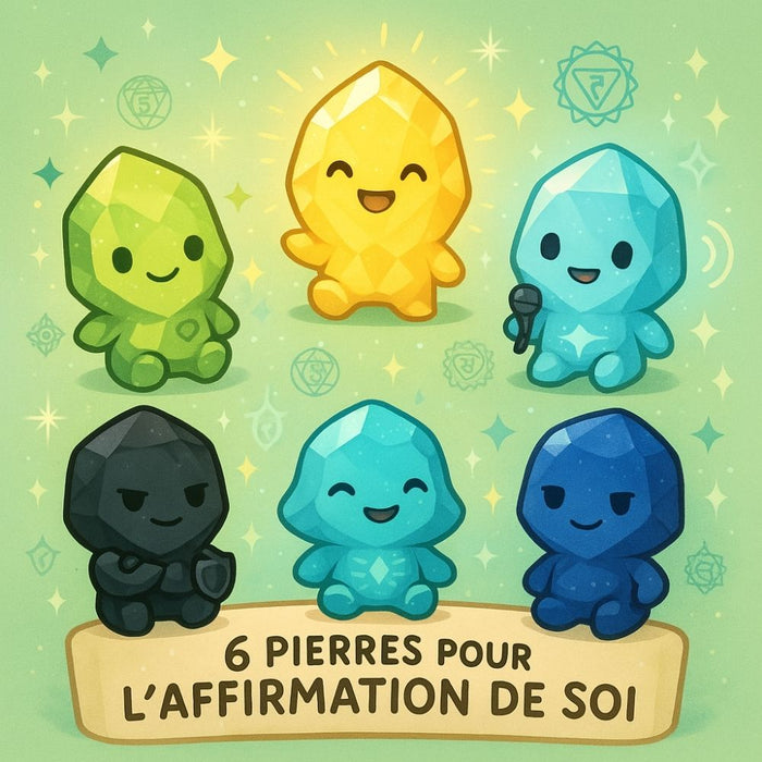 6 Pierres pour l'Affirmation de Soi