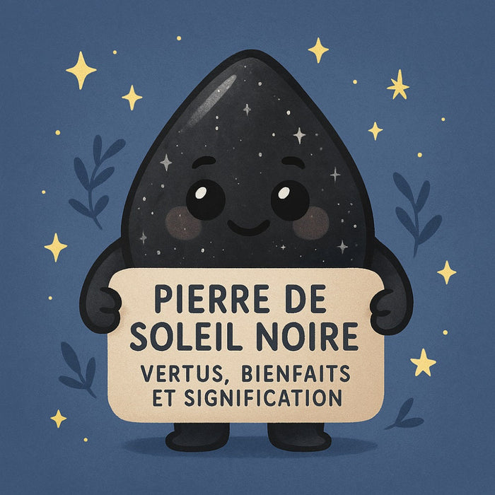 Pierre de Soleil Noire - Vertus, Bienfaits et Signification
