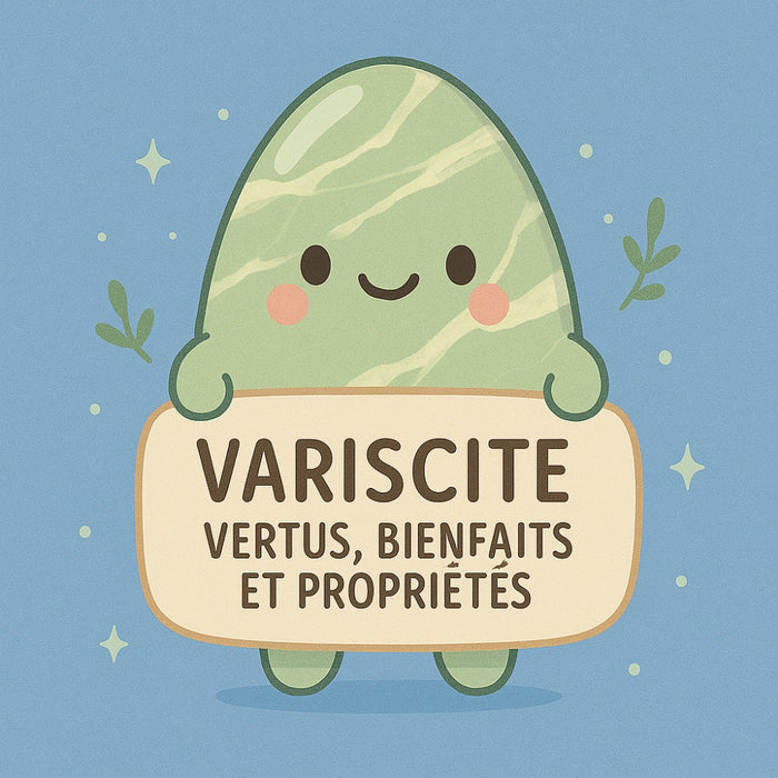 Variscite - Vertus, Bienfaits et Propriétés