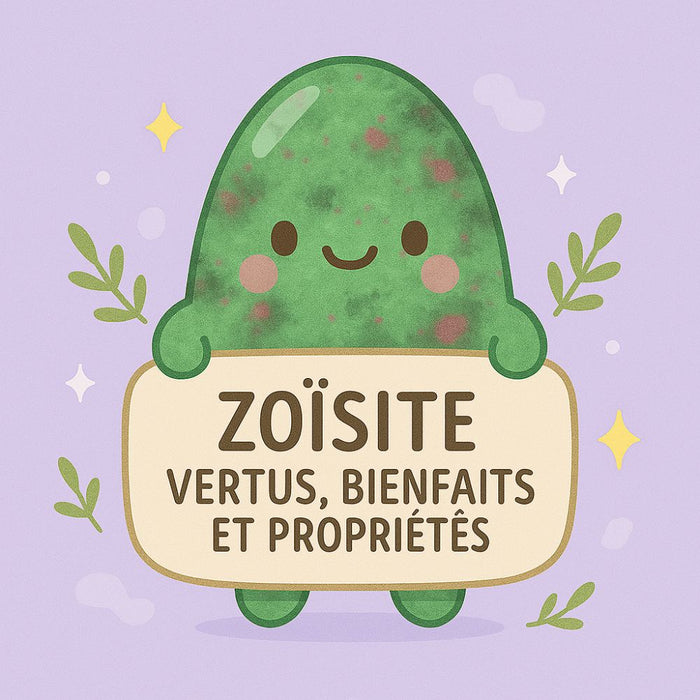 Zoïsite - Vertus, Bienfaits et Propriétés