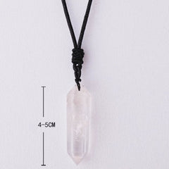 Pendentif Pointe de Cristal Quartz Clair