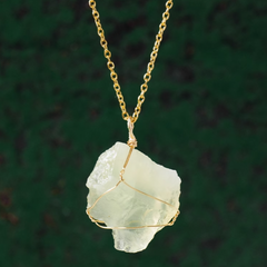 Collier Christalline en Citrine