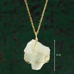 Collier Christalline en Citrine