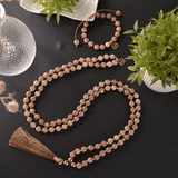 Collier Mala en Pierre de Soleil | Lithothérapie Stéphanie