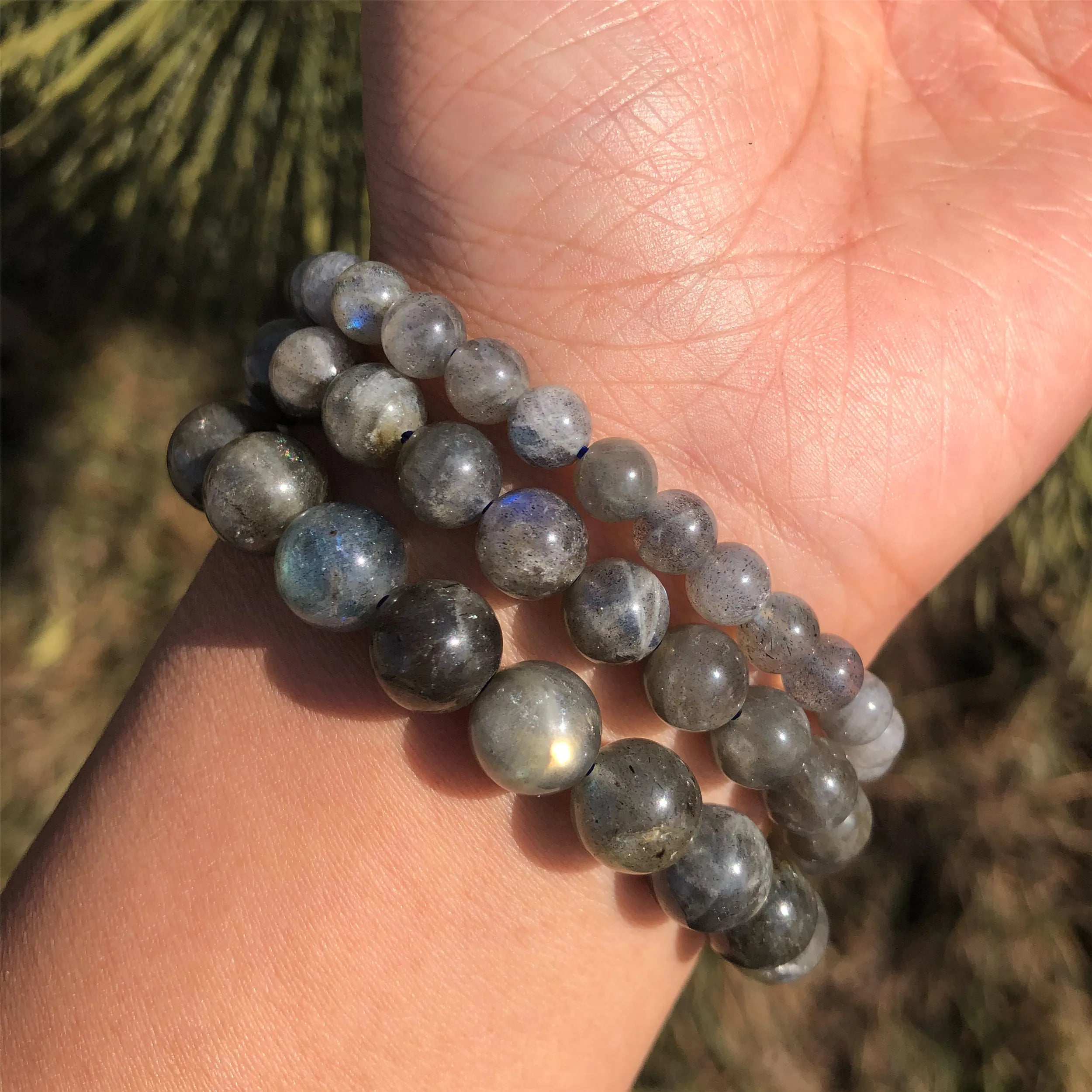 Bracelet  Pierre de Lune Grise | Lithothérapie Stéphanie