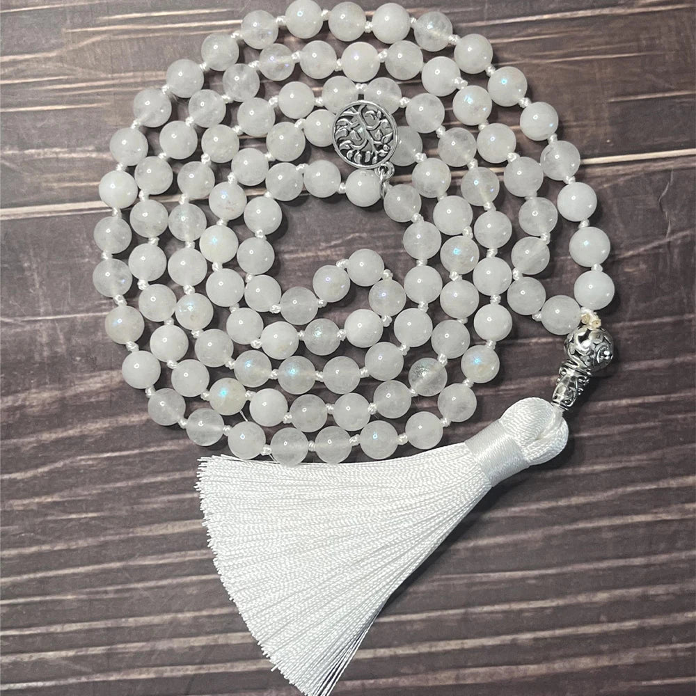 Collier Mala en Pierre de Lune