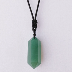 Pendentif Pointe de Cristal Aventurine