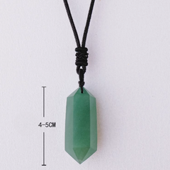 Pendentif Pointe de Cristal Aventurine