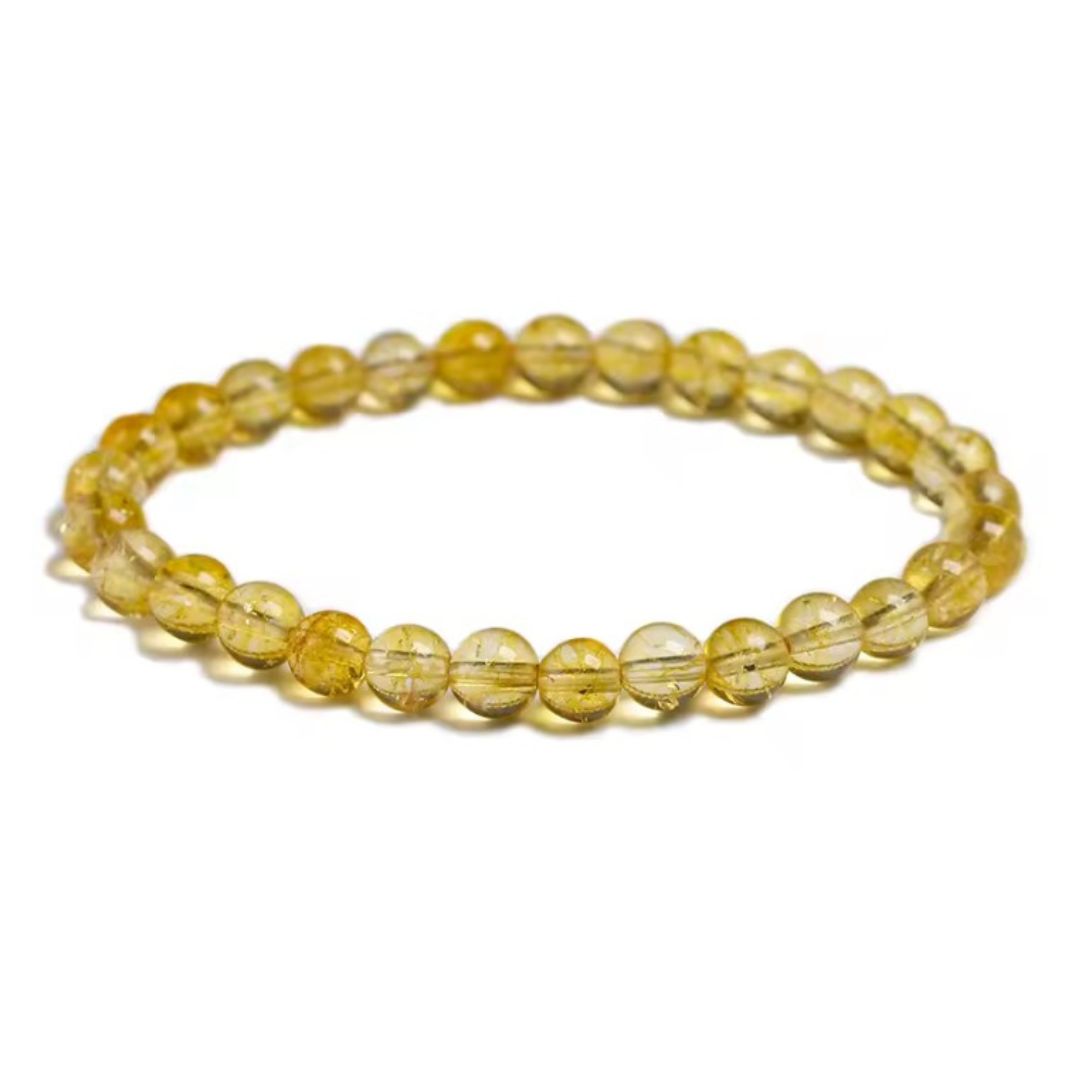 Bracelet en Citrine Lithothérapie Stéphanie 1