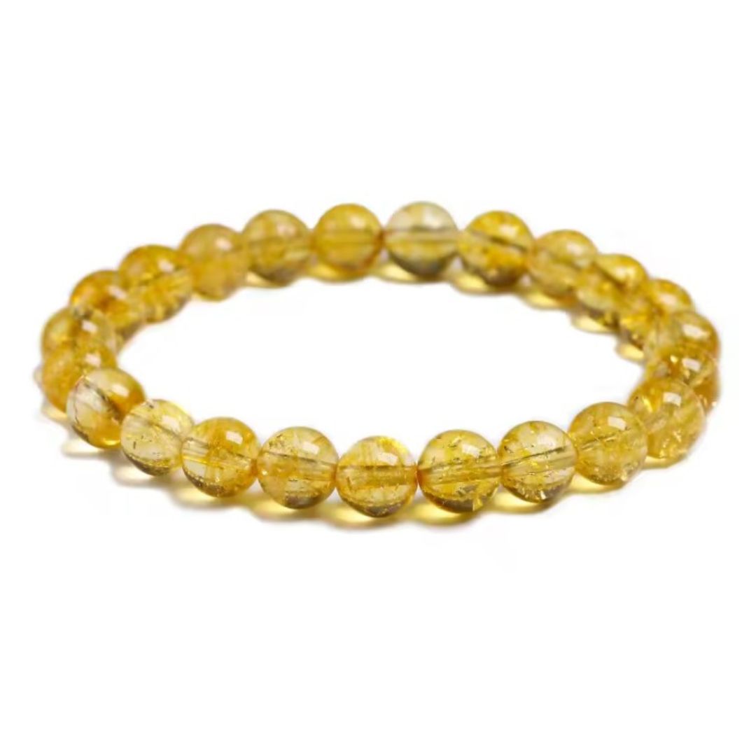Bracelet en Citrine Lithothérapie Stéphanie 2