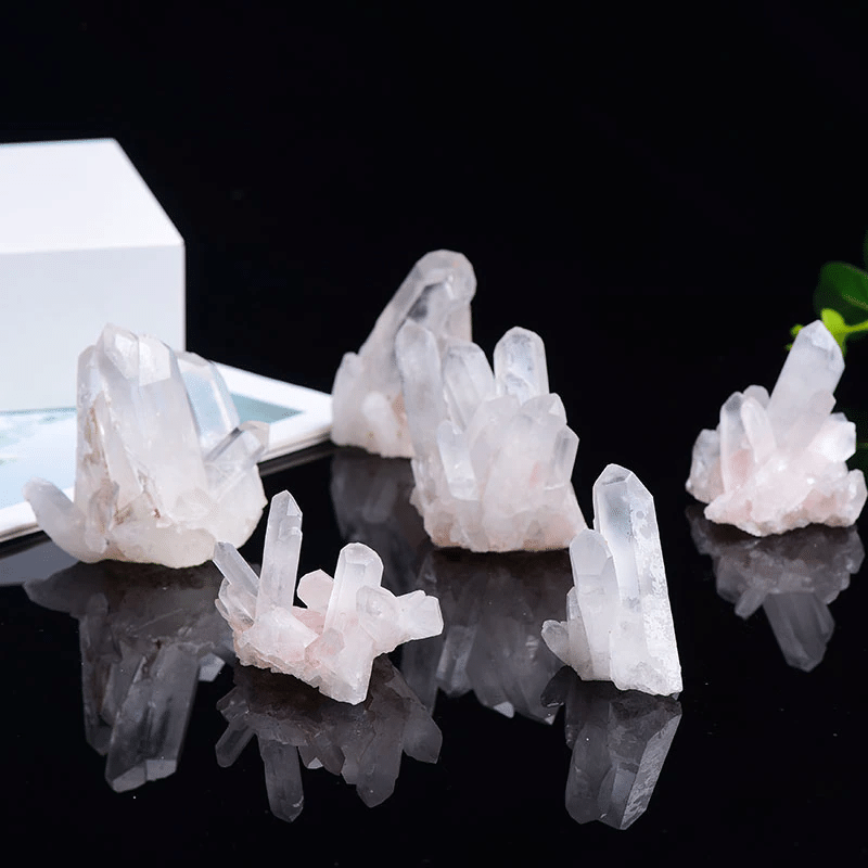 Amas de Cristal de Roche | Taille Moyenne | Lithothérapie Stéphanie