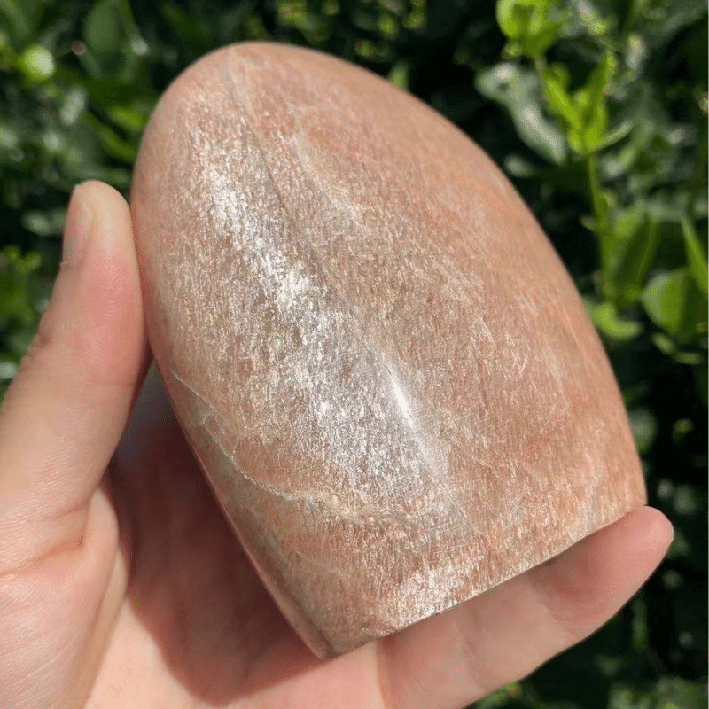 Bloc de Pierre de Lune Poli | Lithothérapie Stéphanie