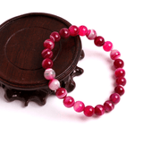 Bracelet en Agate Rose | Lithothérapie Stéphanie
