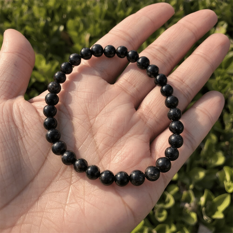 Bracelet Pierre Astrophyllite | Lithothérapie Stéphanie