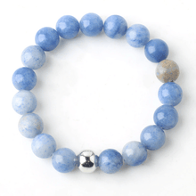 Bracelet en Aventurine Bleue | Lithothérapie Stéphanie