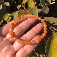 Bracelet en Aventurine Orange | Lithothérapie Stéphanie