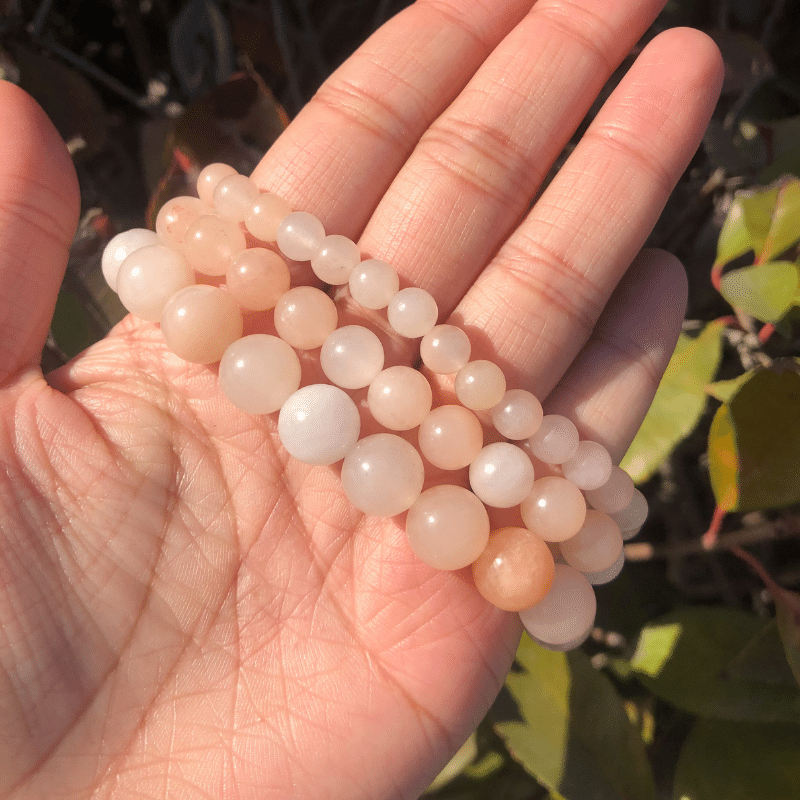 Bracelet Aventurine Rose | Lithothérapie Stéphanie