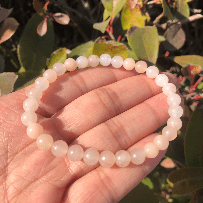 Bracelet Pierre Aventurine Rose | Lithothérapie Stéphanie