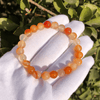 Bracelet en Cornaline Orange | Lithothérapie Stéphanie