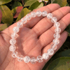 Bracelet en Cristal de Roche Craquelé | Lithothérapie Stéphanie