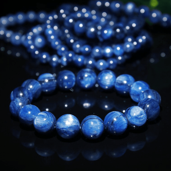 Bracelet Pierre Cyanite Bleue | Lithothérapie Stéphanie
