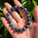 Bracelet Dumortiérite | Lithothérapie Stéphanie