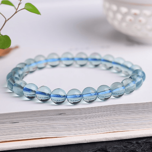 Bracelet en Fluorite Bleue