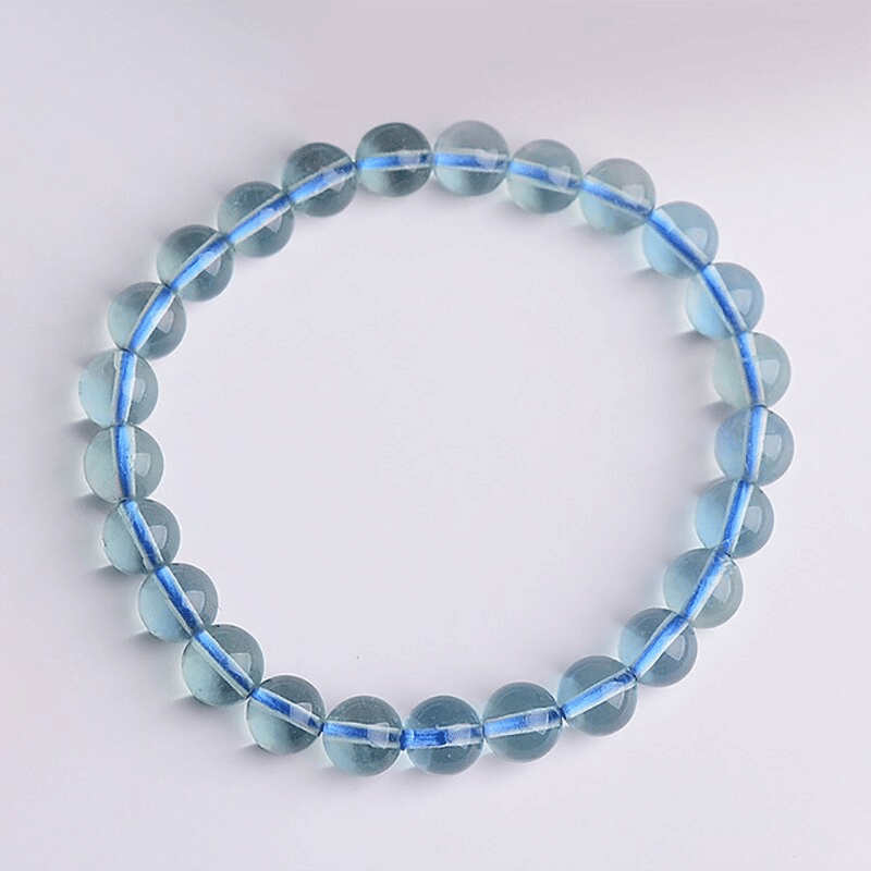 Bracelet en Fluorine Bleue | Lithothérapie Stéphanie