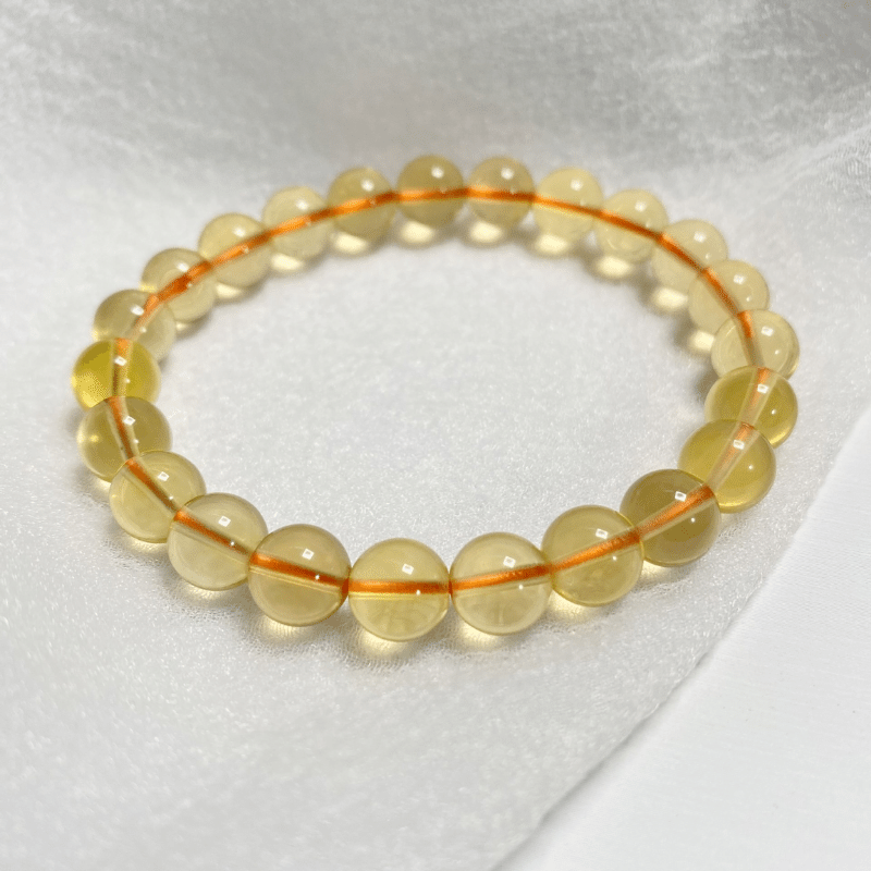 Bracelet en Fluorine Jaune | Lithothérapie Stéphanie