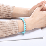 Bracelet Howlite Turquoise | Lithothérapie Stéphanie