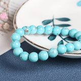 Bracelet en Howlite Bleue | Lithothérapie Stéphanie