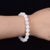 Bracelet Jade Blanc | Lithothérapie Stéphanie