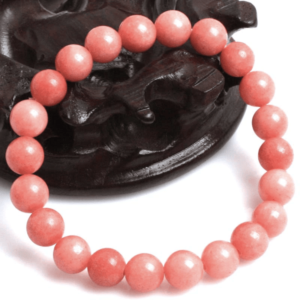 Bracelet Jade Rose | Lithothérapie Stéphanie