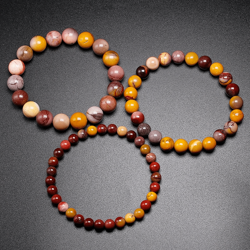Bracelet en Mookaïte | Lithothérapie Stéphanie